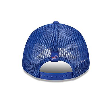 Women's New Era Royal Buffalo Bills Team Trucker 9FORTY Snapback Hat
