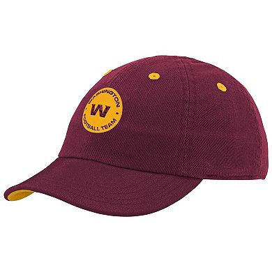 Infant Burgundy Washington Commanders Slouch Flex Hat