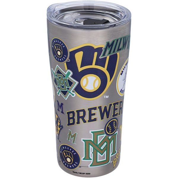 Lids Milwaukee Brewers 20oz. Stainless Steel Game Day Tumbler