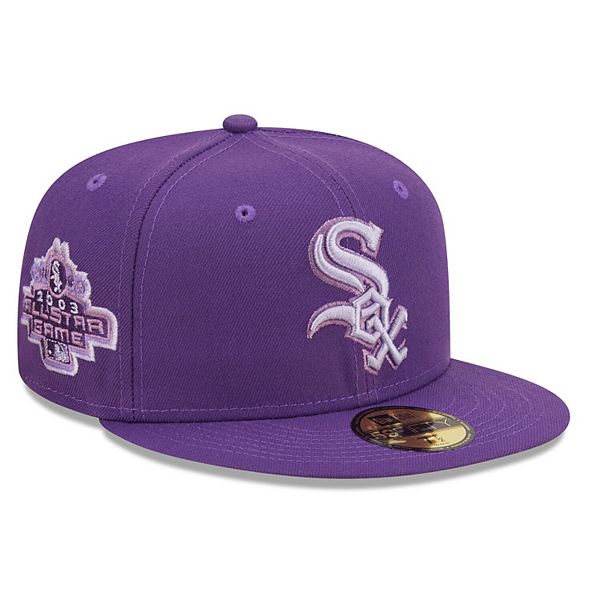 Mens New Era Purple Chicago White Sox Lavender Undervisor 59fifty Fitted Hat 5348