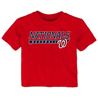 Infant Red Washington Nationals Take The Lead T-Shirt