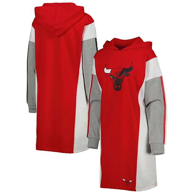 NBA Adidas Boy's Chicago Bulls Long Sleeve Shirt Size Youth