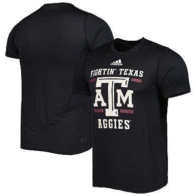 Men's adidas Black Texas A&M Aggies Alternate Uniform AEROREADY T-Shirt