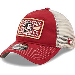 Girls Youth New Era Garnet Florida State Seminoles Floral 9TWENTY  Adjustable Hat