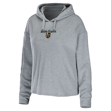 Women's WEAR by Erin Andrews Heather Gray Vegas Golden Knights Logo Pullover Hoodie & Pants Sleep Set