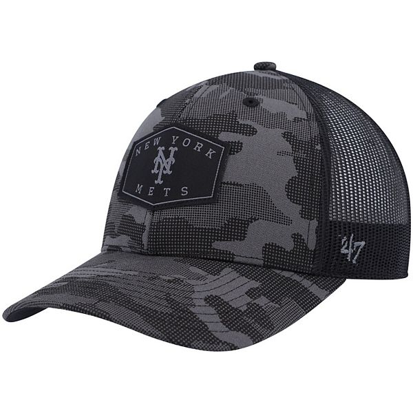  TEXAS RANGERS TONAL CAMO '47 TRUCKER OSF / CHARCOAL / A :  Sports & Outdoors