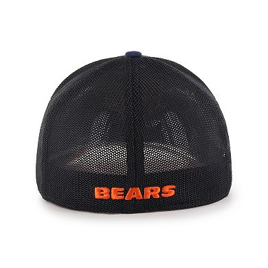 Men's '47 Navy Chicago Bears Pixelation Trophy Flex Hat