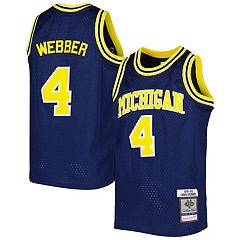 Mitchell & Ness Youth Michigan Wolverines Charles Woodson #2 Blue Replica  Jersey