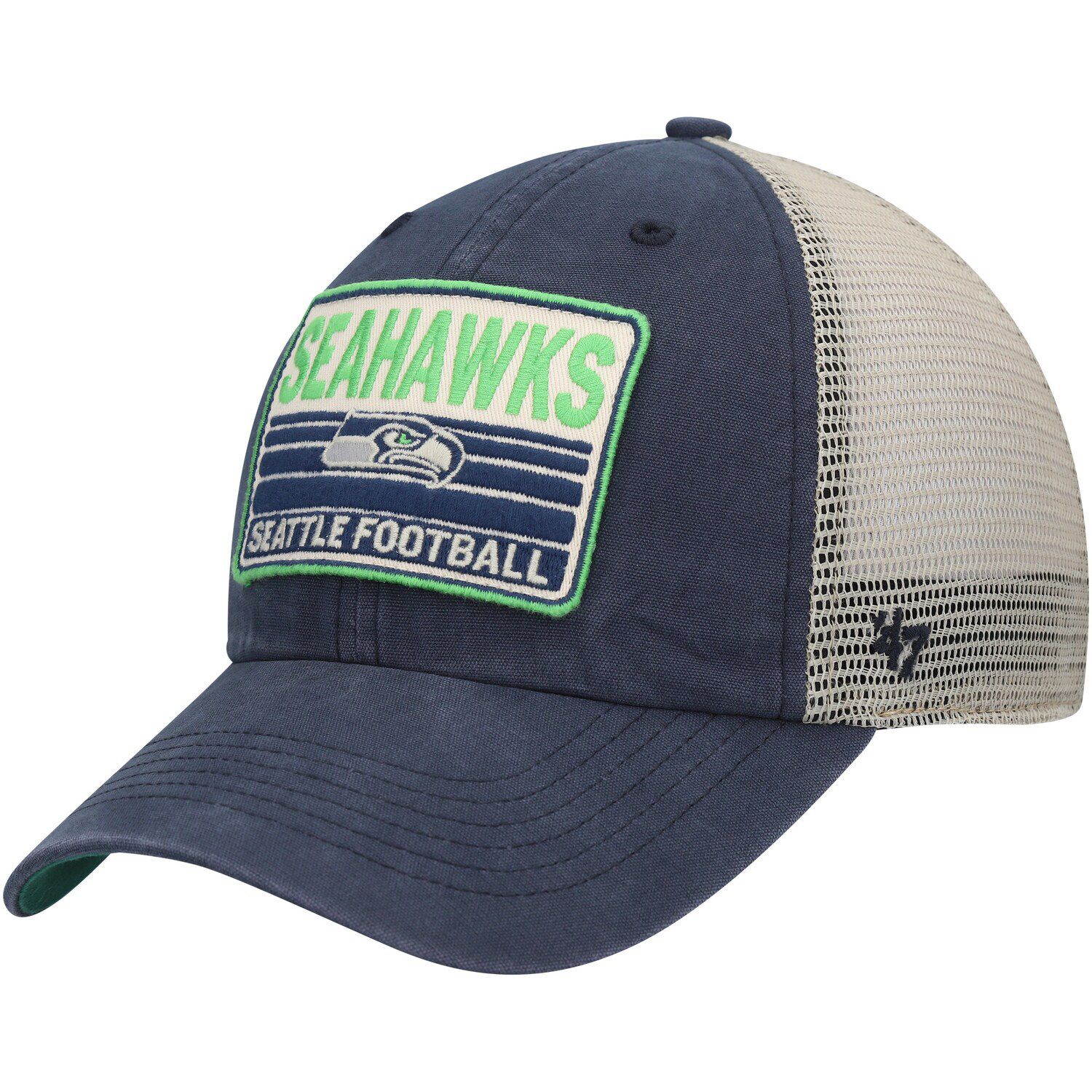 47 Brand Men's Gray Seattle Seahawks Monhegan Cuffed Knit Hat