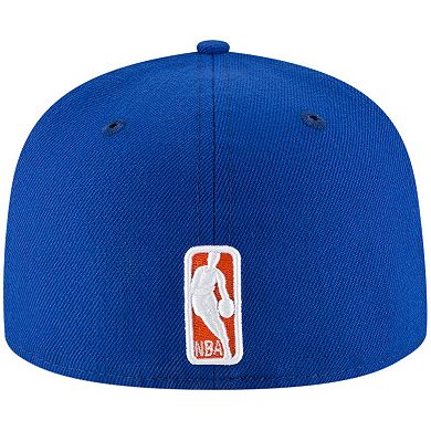 Youth New Era Blue New York Knicks Official Team Color 59FIFTY Fitted Hat