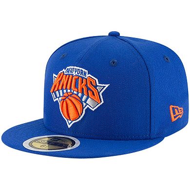 Youth New Era Blue New York Knicks Official Team Color 59FIFTY Fitted Hat