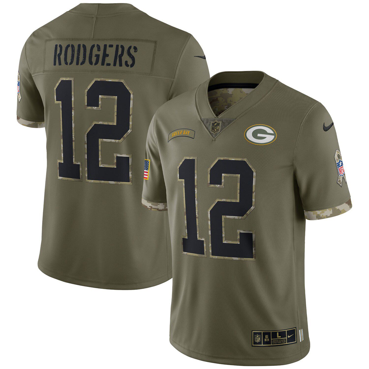 kohls packers jersey