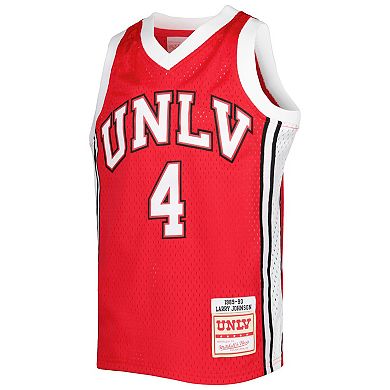 Youth Mitchell & Ness Larry Johnson Scarlet UNLV Rebels Swingman Replica Jersey