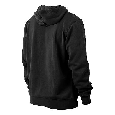Men's New Era Black Brooklyn Nets Localized Pullover Hoodie