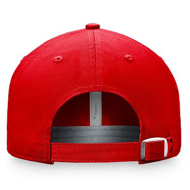 Women's Fanatics Branded Red Chicago Blackhawks Iconic Glimmer Adjustable Hat