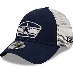 Men's Columbia Navy Dallas Cowboys PFG Mesh Snapback Hat