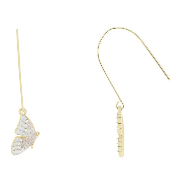 Lauren conrad butterfly earrings sales