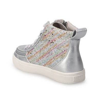 BILLY Footwear Little Kid / Big Kid Girls' Rainbow High-Top Sneakers