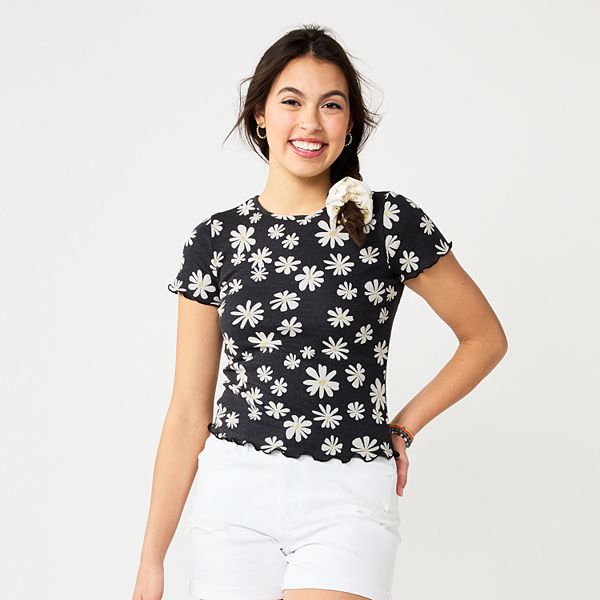 jude ribbed baby tee