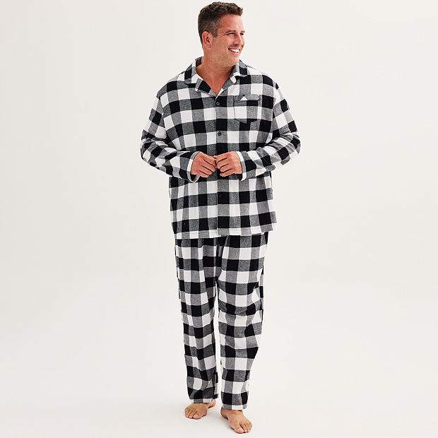 Big & Tall Jammies For Your Families® Buffalo Plaid Top & Bottom Pajama Set