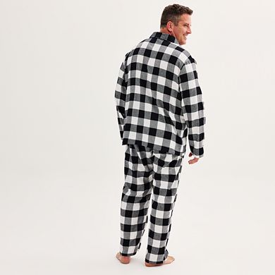 Big & Tall Jammies For Your Families® Buffalo Plaid Top & Bottom Pajama Set