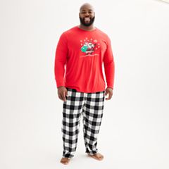 Big and tall christmas pajamas hot sale