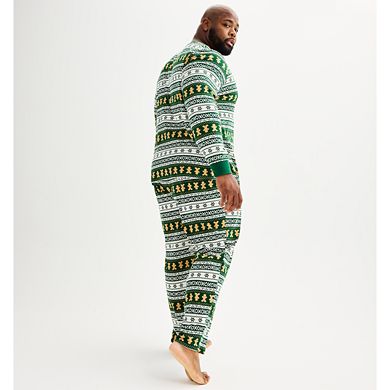 Big & Tall LC Lauren Conrad Jammies For Your Families® Fairisle Top & Bottoms Pajama Set