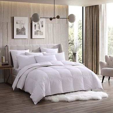 Serta® HeiQ Cooling White Feather And Down All Season Comforter