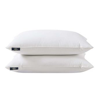 Serta® HeiQ Cooling Softy-Around Feather & Down Set of 2 Pillows