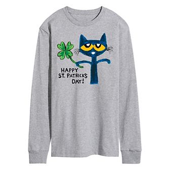 Men's Pete The Cat Happy St Patricks Day Tee