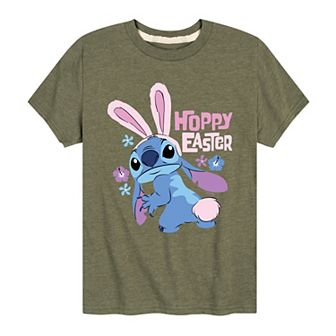 Disney's Lilo & Stitch Boys 8-20 Hoppy Easter Graphic Tee
