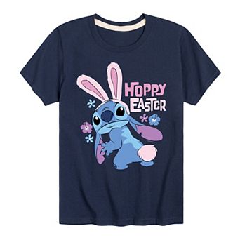Disney's Lilo & Stitch Boys 8-20 Hoppy Easter Graphic Tee