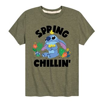 Disney's Lilo & Stitch Boys 8-20 Spring Chillin Graphic Tee