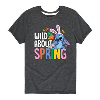 Disney's Lilo & Stitch Boys 8-20 Wild Spring Graphic Tee