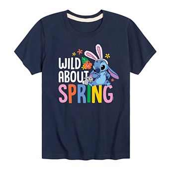 Disney's Lilo & Stitch Boys 8-20 Wild Spring Graphic Tee