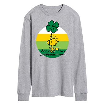 Men's Peanuts Woodstock Shamrock Tee