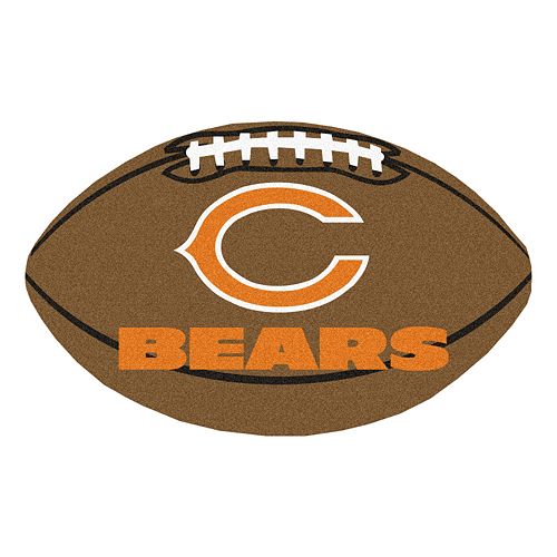 FANMATS Chicago Bears Football Rug