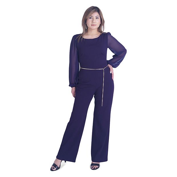 Purple cheap jumpsuit apparel