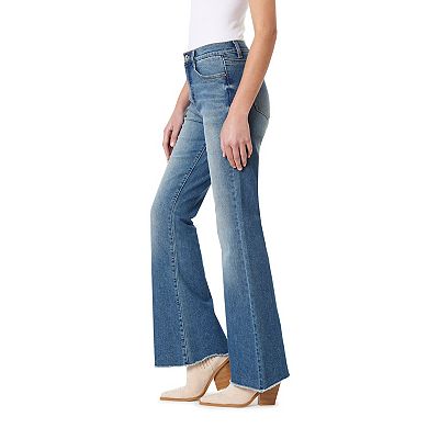 Juniors' WallFlower Insta Vintage Fealress Curvy Super High Rise Flare Jeans