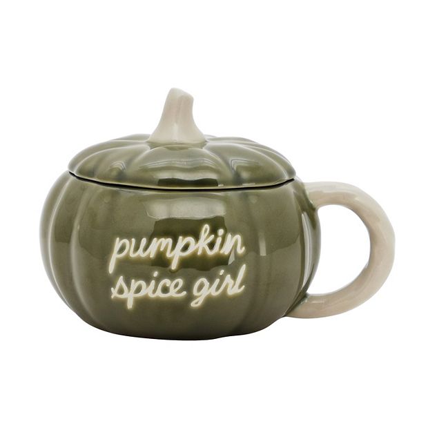 Pumpkin Spice Girl Fall Travel Cup With Handle – Envy Stylz Boutique