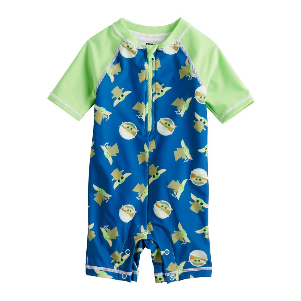 Star Wars The Child Rash Guard Per Bambino - The Mandalorian, Taglia 12-18 Mesi