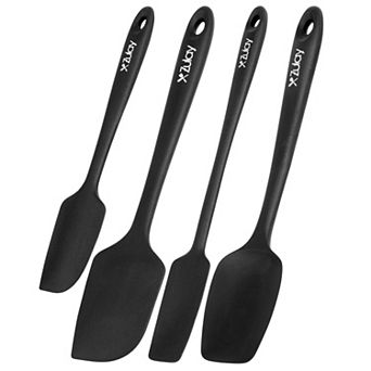 Zulay Kitchen 4 pc Silicone Spatula Set