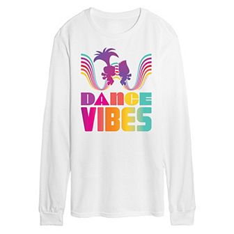 Men's Trolls Dance Vibes Long Sleeve Tee