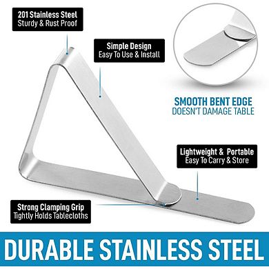 Zulay Kitchen 30 Pack Tablecloth Clips