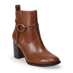 Kohls brown clearance booties