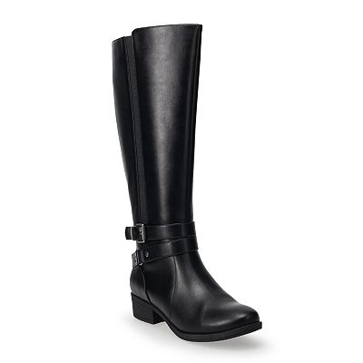 Black boots at kohls best sale