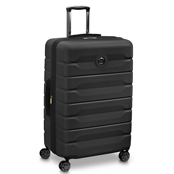 Delsey Air Armour Hardside Spinner Luggage - Black (20 CARRYON)