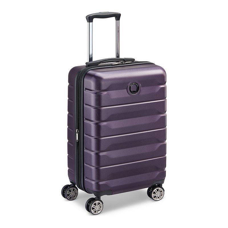 Delsey Air Armour Hardside Spinner Luggage, Drk Purple, 28 INCH