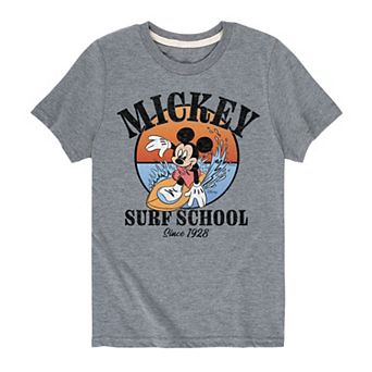 Disney's Mickey Mouse Boys 8-20 Surf School Graphic Tee