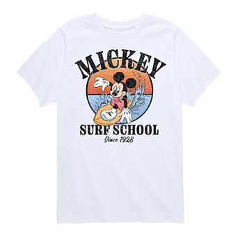 Disney's Mickey Mouse Boys 8-20 Surf School Graphic Tee